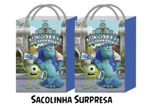 Sacolinha Surpresa-universidade Monstros