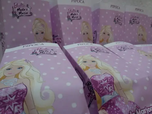 Saquinho para Pipoca - Barbie