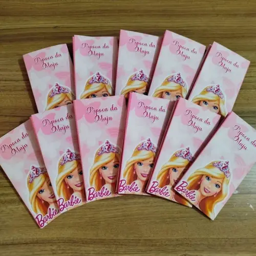 Saquinho para Pipoca - Barbie