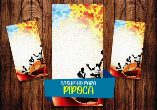 Saquinho para Pipoca - Basquete