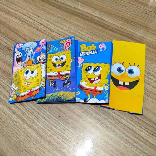 Saquinho para Pipoca - Bob Esponja