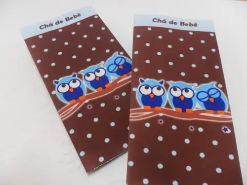 Saquinho para Pipoca - Chá de Bebê