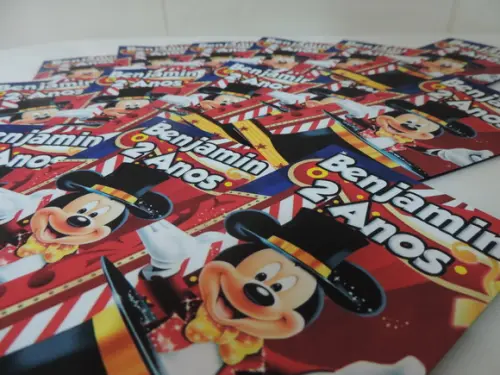 Saquinho para Pipoca - Circo do Mickey