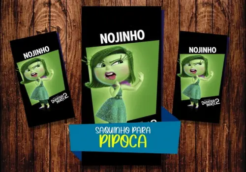 Saquinho para Pipoca - Divertidamente 2