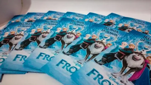 Saquinho para Pipoca - Frozen