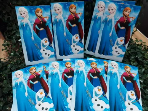 Saquinho para Pipoca - Frozen
