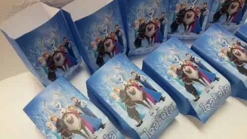 Saquinho para Pipoca - Frozen