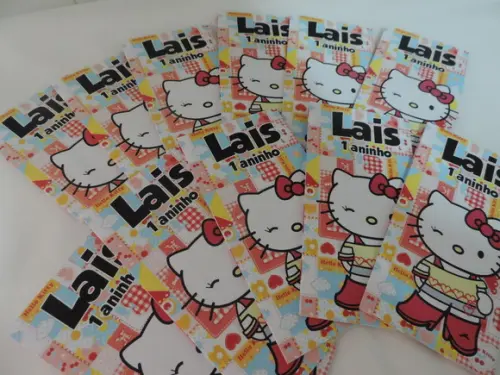 Saquinho para Pipoca - Hello Kitty