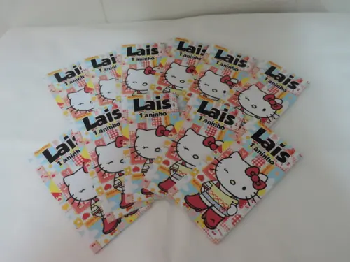 Saquinho para Pipoca - Hello Kitty