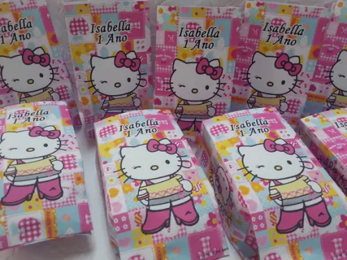 Saquinho para Pipoca - Hello Kitty