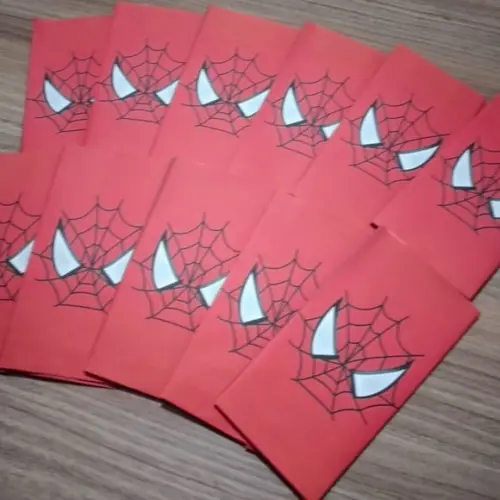 Saquinho para Pipoca - Homem Aranha