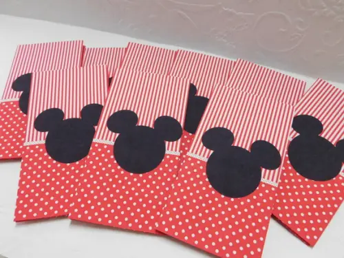 Saquinho para Pipoca - Mickey