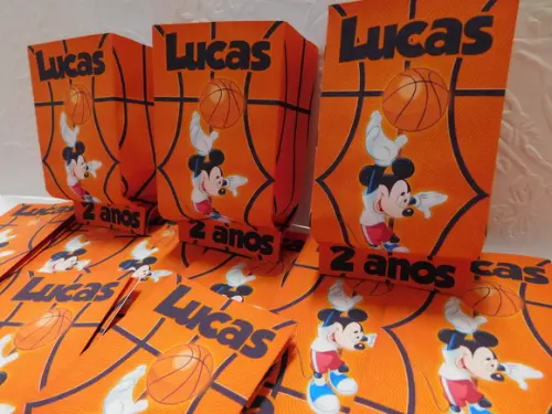 Saquinho para Pipoca - Mickey