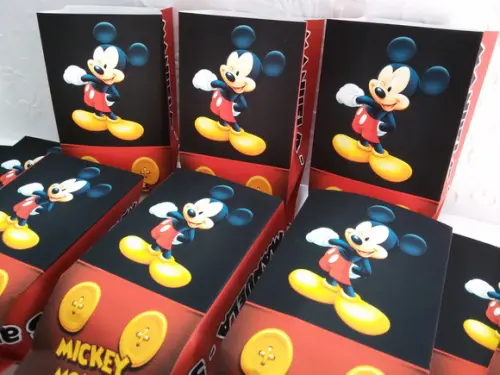 Saquinho para Pipoca - Mickey