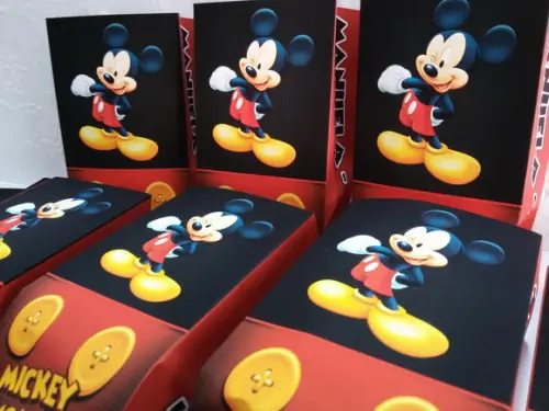 Saquinho para Pipoca - Mickey