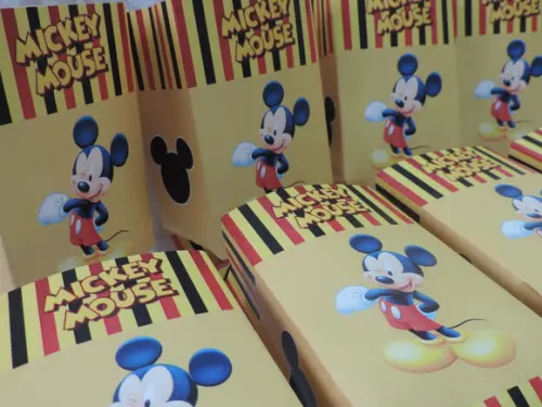 Saquinho para Pipoca - Mickey