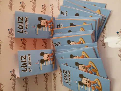 Saquinho para Pipoca - Mickey Baby