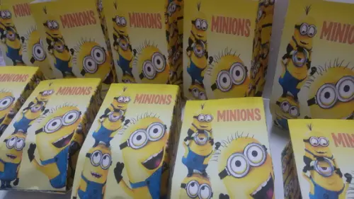 Saquinho para Pipoca - Minions