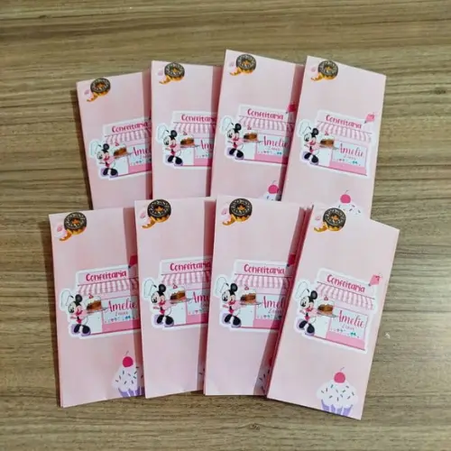 Saquinho para Pipoca - Minnie