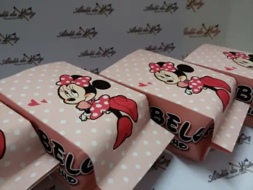 Saquinho para Pipoca - Minnie