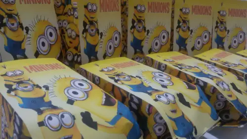 Saquinho para Pipoca - Minions