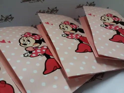 Saquinho para Pipoca - Minnie