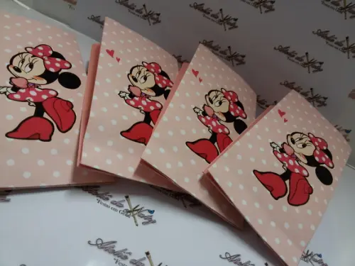 Saquinho para Pipoca - Minnie