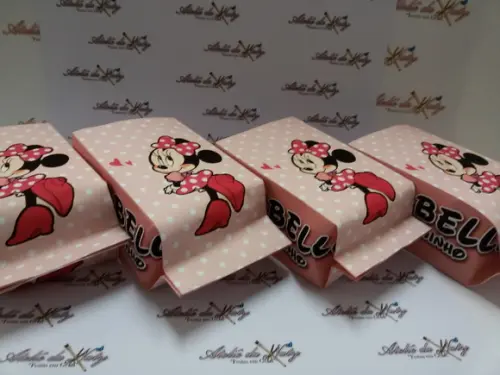 Saquinho para Pipoca - Minnie