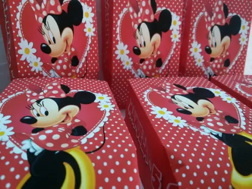 Saquinho para Pipoca - Minnie
