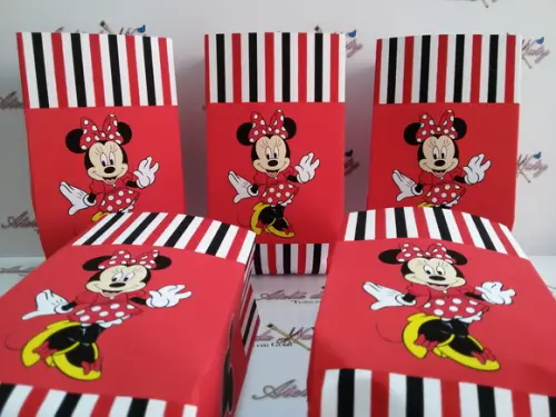 Saquinho para Pipoca - Minnie