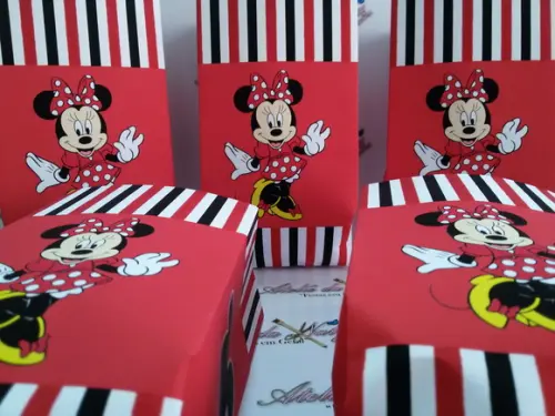 Saquinho para Pipoca - Minnie