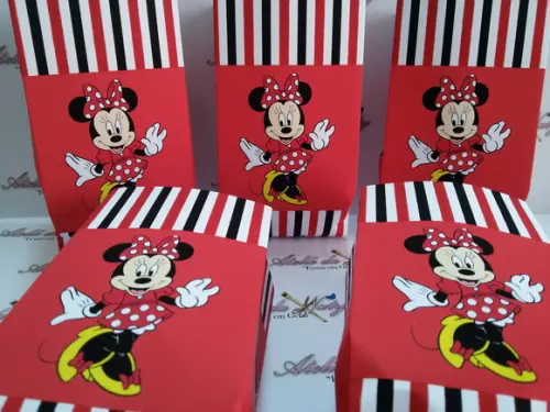 Saquinho para Pipoca - Minnie