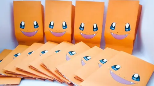 Saquinho para Pipoca - Pokémon