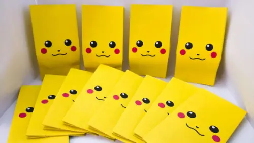 Saquinho para Pipoca - Pokémon