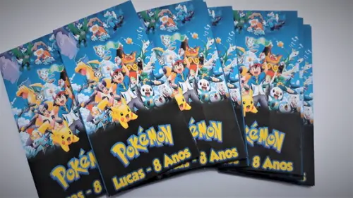 Saquinho para Pipoca - Pokémon