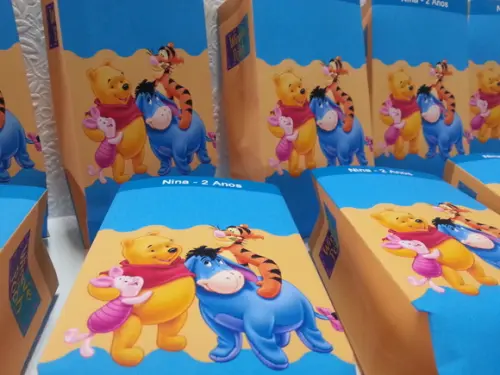 Saquinho para Pipoca - Pooh