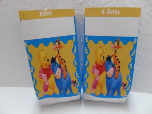 Saquinho para Pipoca - Pooh