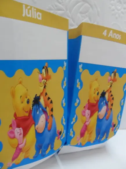 Saquinho para Pipoca - Pooh