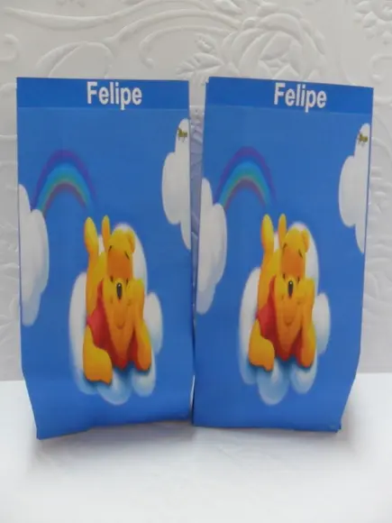 Saquinho para Pipoca - Pooh
