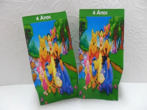 Saquinho para Pipoca - Pooh