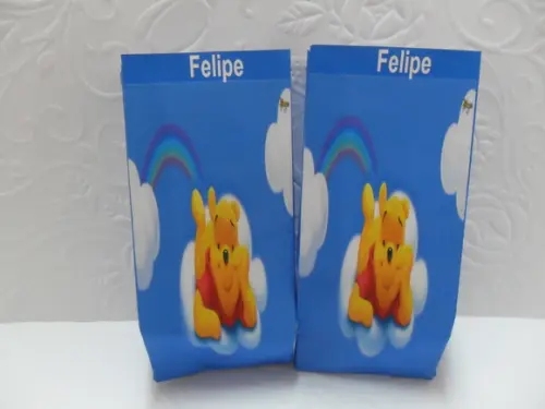 Saquinho para Pipoca - Pooh