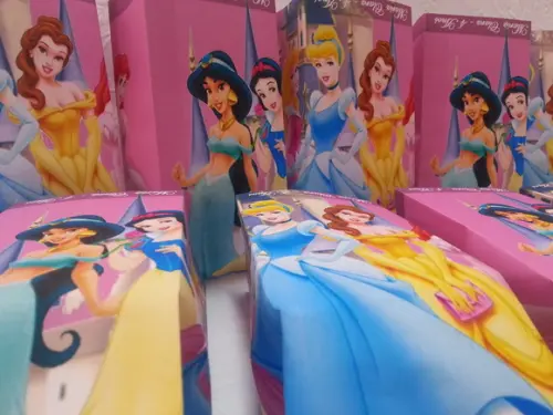 Saquinho para Pipoca - Princesas