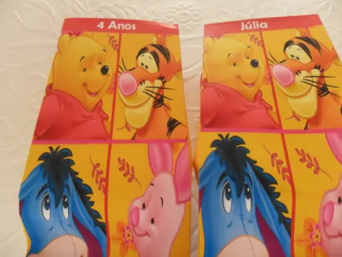 Saquinho para Pipoca - Pooh