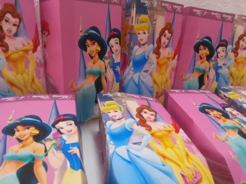 Saquinho para Pipoca - Princesas