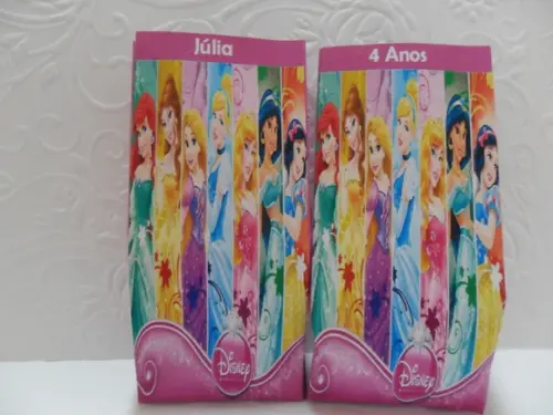 Saquinho para Pipoca - Princesas