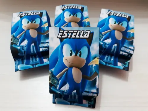 Saquinho para Pipoca - Sonic