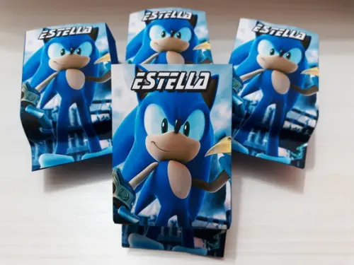 Saquinho para Pipoca - Sonic