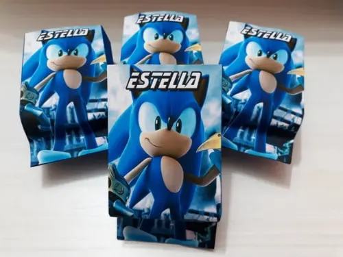 Saquinho para Pipoca - Sonic
