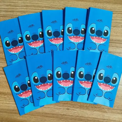 Saquinho para Pipoca - Stitch