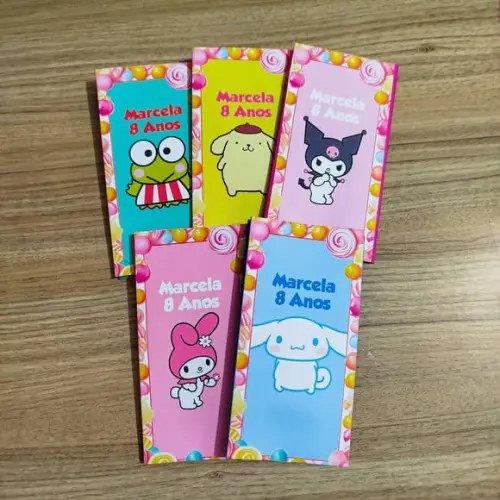 Saquinho para Pipoca - Turma Hello Kitty